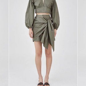 NWT The Fifth Label Sasha 100% Linen Top